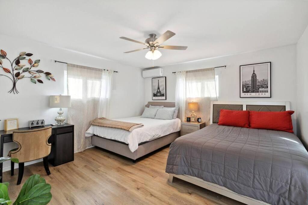 Modern City Ranch 3 Bdrm Family Home Access By Dirt Road Palmdale Exteriör bild
